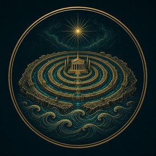 Icon for 11,500 years ago, Atlantis: a ringed island city